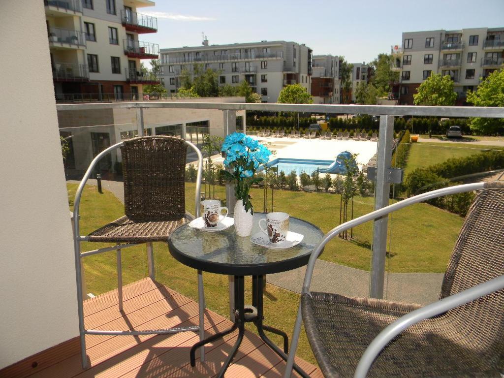 Apartament Z Basenem Laura Polanki Park Apartman Kołobrzeg Kültér fotó